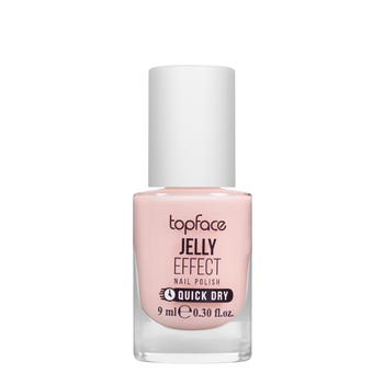 Лак для нігтів topface Jelly Effect Nail Polish швидковисихаючий № 04 Рожевий френч (PT110)