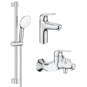 Набор смесителей для ванны GROHE Euroeco хром латунь UA123226M0