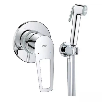 Змішувач для гігієнічного душу GROHE BauLoop прихованого монтажу хром латунь 105x105мм UA11104202