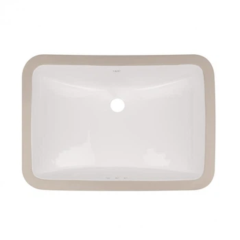 Раковина врезная прямоугольная Qtap Stork 535x370x195 White QT1511H0422DW Белая