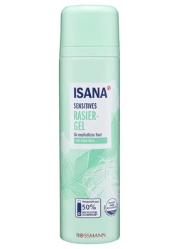 Гель для гоління жіночий Isana Sensitives Aloe Vera 150 мл