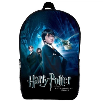 Рюкзак Гарри Поттер (School Gear bag Harry Potter 03) черный, 39 х 27 х 14 см