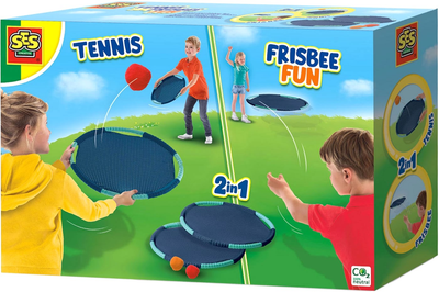 Zestaw do zabawy Ses 2 w 1 Tenis i frisbee (8710341022235)