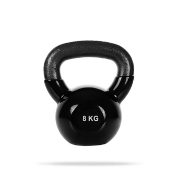 Гіря чорна 8 kg - GymBeam