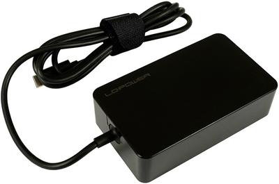 Блок живлення LC-Power 65W USB Type-C Black (LC-NB-PRO-65-C)