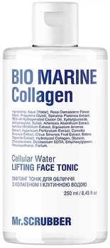 Ліфтинг тонік для обличчя з колагеном і клітинною водою - Mr.Scrubber Bio Marine Collagen 250ml (1369910-16498517)