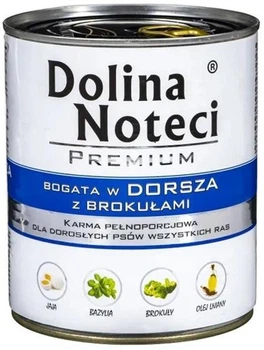 Влажный корм Dolina Noteci Premium Dog АСС с треской и брокколи 800 г
