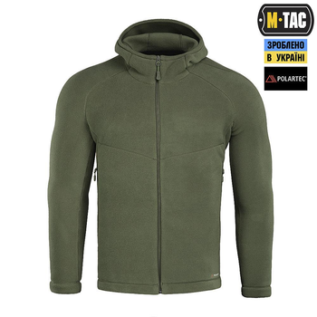 Тактична флісова кофта M-Tac Sprint Fleece Polartec, розмір XS, колір Олива