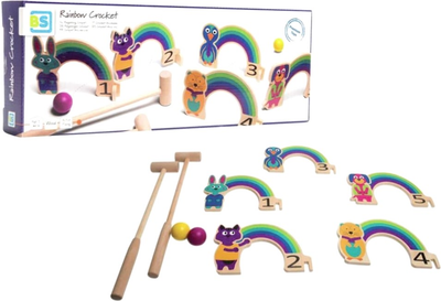 Zestaw do zabawy BS Toys Rainbow Crocket (8717775443834)