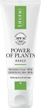 Енергетичний крем для обличчя - Lirene Power Of Plants Mango Energizing Fece Cream SPF30 50ml (1284283-142148)