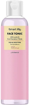 Тонік для обличчя з АНА-кислотами та фільтратом равлика - Farmasi Smart Life Face Tonic 150ml (1363020-14103124)