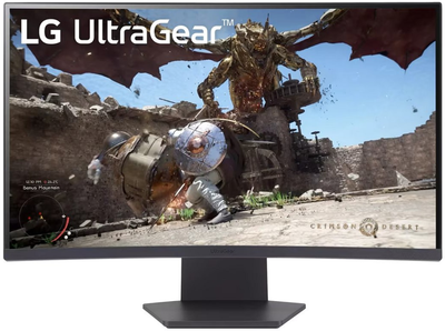 Monitor 27" LG UltraGear Curved Gaming Monitor 27GS60QX-B