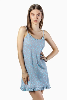 Нічна сорочка жіноча з віскози Felisiya Lingerie Сірий 135-166/054 S (2000008646017)
