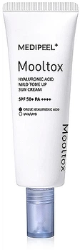 Солнцезащитный крем для лица - Medi Peel Hyaluronic Acid Mooltox Mild Tone Up Sun Cream SPF 50+ PA++++ 50ml (1221575-126993034-2)