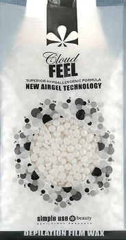 Синтетический воск для депиляции в гранулах "Cloud Feel" - Simple Use Beauty Senses Depilation Wax 800ml (750g) (959221-1402559-2)