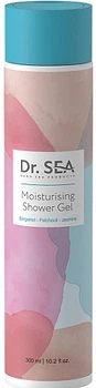 Зволожуючий гель для душу "Бергамот, Пачулі, Жасмін" - Dr. Sea Moisturizing Shower Gel 300ml (1392061-22394573)