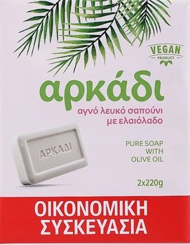 Мыло - Arkadi White Soap Family Pack 2x220g (1196363-1915525765-2)