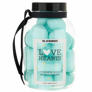 Парфумоване мило ручної роботи - Mr.Scrubber Love Hearts Blue 17шт (1216099-1372833131-2)