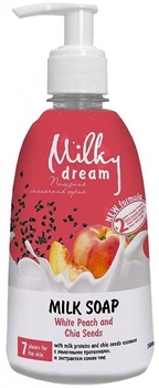 Жидкое мыло "Белый персик и семена чиа" - Milky Dream Milk Soap White Peach And Chia Seeds 500ml (1126567-1271536908-2)