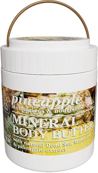 Олія для тіла з ананасом та мінералами Мертвого моря - Dead Sea Collection Pineapple Mineral Body Butter 500ml (500ml) (1182339-1577034-2)