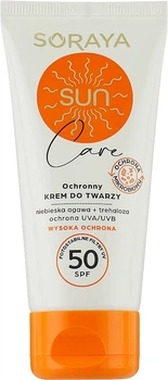 Солнцезащитный крем для лица с голубой агавой и трегалозой - Soraya Sun Care SPF50 40ml (1052750-1399449-2)