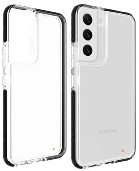 Чохол протиударний ZAGG Gear4 Santa Cruz D3O для Samsung Galaxy S22 Plus (S906) Прозорий + Black 702009144