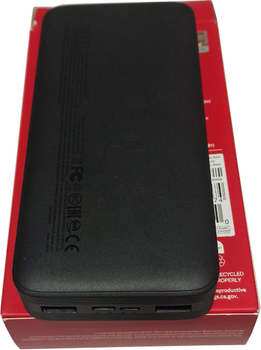 Powerbank Xiaomi Redmi PowerBank 20000 mAh Fast Charge 18W PB200LZM Black (VXN4304GL) (26922/11868852) - Outlet