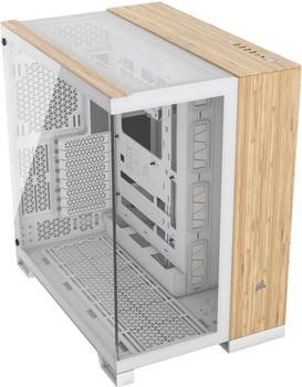 Корпус Corsair 6500X Mid-Tower White/Bamboo Wood (CC-9011284-WW)