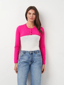 Свитер женский Zara 2488/156 S Розовый (02488015630029)