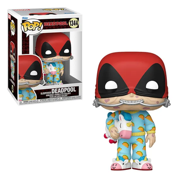 Фігурка Funko Pop Дедпул Сонний Дедпул Deadpool Sleepover Deadpool 10 см FP D SD 1344