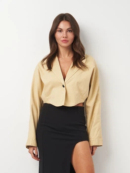Куртка жіноча Zara 2674/655 M Бежева (02674655710034)