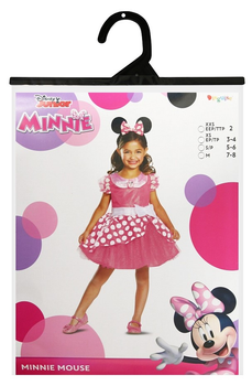 Strój karnawałowy Disguise Minnie Pink Deluxe 3-4 lata XS (0192995139022)