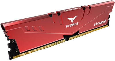 Pamięć RAM Team Group DDR4-3200 8192MB PC4-25600 T-FORCE Vulcan Z Red (TLZRD48G3200HC16C01)