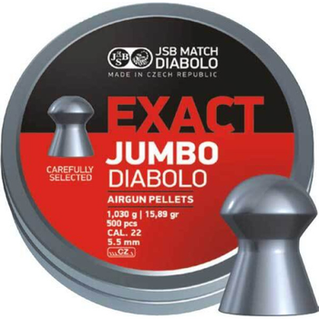 Свинцеві кулі JSB Diabolo Exact Jumbo 1.03 г 250 шт.