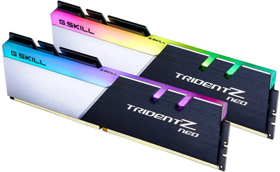 Оперативна пам'ять G.Skill DDR4-3000 32768MB PC4-24000 (Kit of 4x8192) Trident Z Neo RGB Black-White (F4-3000C16Q-32GTZN)