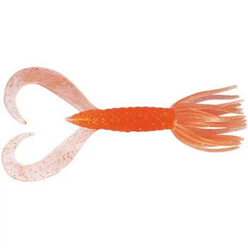 Силікон Keitech Little Spider 3.5" (5 шт/уп) к:ea#06 orange flash