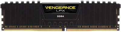 Pamięć RAM Corsair DDR4-2666 131072MB PC4-21300 (Kit of 4x32768) VENGEANCE LPX Black (CMK128GX4M4A2666C16)