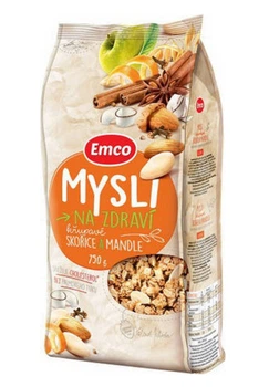 Мюсли Emco Корица Миндаль Яблоко 750 г