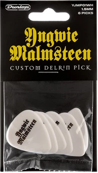 Медиатор Dunlop YJMP01WH Delrin 500 Custom Yngwie Malmsteen White 1.5 мм 6 шт (R128161)