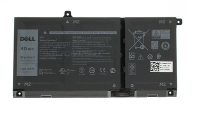 Батарея для ноутбука Dell Latitude 3410 JK6Y6, 3550mAh (40Wh), 3cell, 11.25V, Li-ion, чорна, ОРІГ