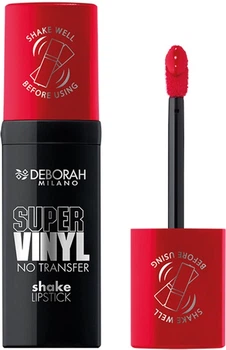 Рідка помада для губ Deborah Super Vinyl Shake 04 Signature Red 4 мл (8009518442243)