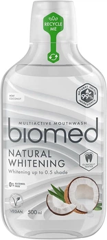Ополаскиватель для комплексного ухода за полостью рта BioMed Natural Whitening 500 мл (3800237400416)