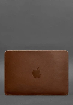 Чехол из натуральной кожи для MacBook 13 дюймов светло-коричневый(BB_30003398)