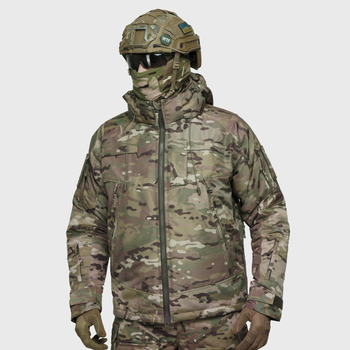 Тактична куртка зимова UATAC Multicam Hard Membrane Climashield Apex M