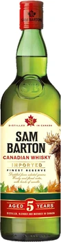Віскі Sam Barton 5 YO Canadian Whisky 1 л 40% (3147697716207)