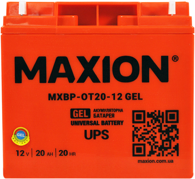 Аккумуляторная батарея Maxion MXBP-OT 20-12 GEL