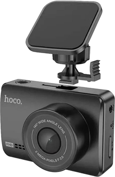 Відеореєстратор Hoco DV2 Driving recorder with display Black (6942007608176)
