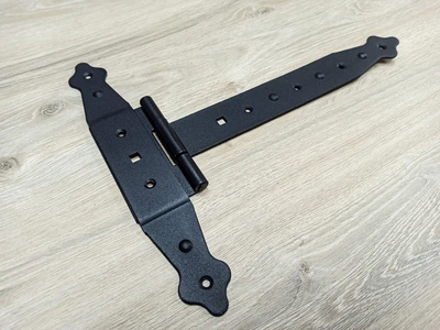 Петля декоративная Стрела под ковку S240х50x250 (Черная)