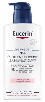Бальзам для тіла Eucerin Emolient 5% Urea Soothing Scent зволожувальний із сечовиною для дуже сухої та грубої шкіри 400 мл (4005900924599)