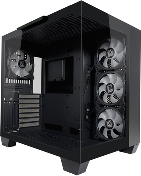 Obudowa LC-Power 809B Gaming Dark Storm X Mid-Tower Black (LC-809B-ON)